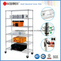 Metro Standard Chrome Metal Wire Shelving with NSF and SGS Approval